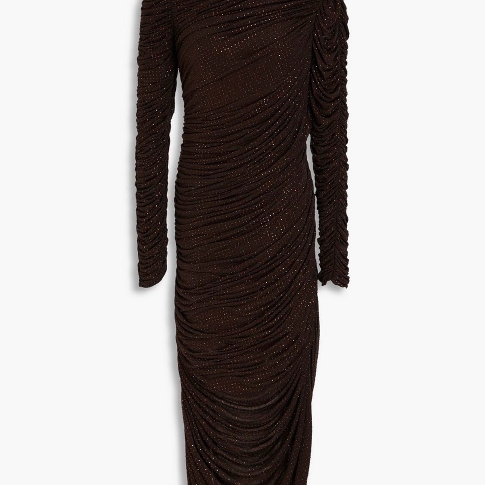 Jonathan Simkhai Shimmering Black Maxi Dress
